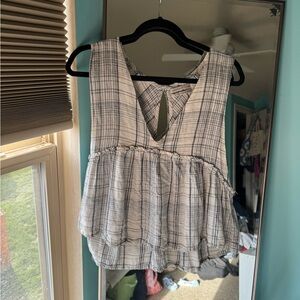 Urban Outfitters Plaid Top